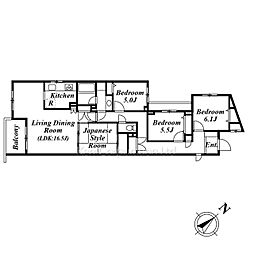 アルファス 4LDKの間取図画像