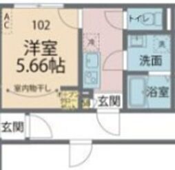 間取図画像 1K