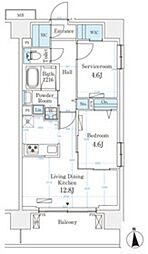 間取図画像 1SLDK