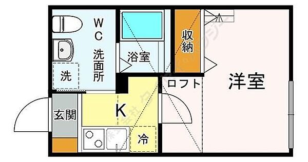 神奈川県横浜市旭区本村町(賃貸アパート1K・2階・21.09㎡)の写真 その2