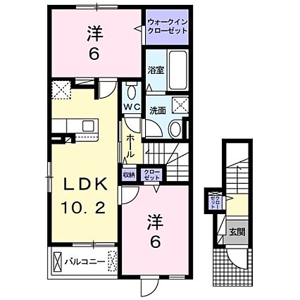 プリムローズ二色3_間取り_0