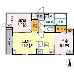 セレスティア北小岩III 1階/101