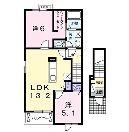 エンジェルハウスA_間取り_0