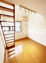 レスク中目黒アパートメント 2階ワンルームのリビング/ダイニング