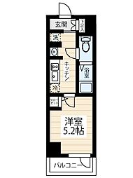 HY’s　MAXIV　立川錦町 2階1Kの間取り