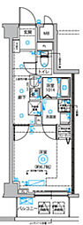 DIPS西新井 1Kの間取図画像