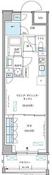 パークアクシス文京本郷 1LDKの間取図画像