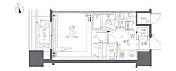 ZOOM秋葉原SQUARE 1Kの間取図画像