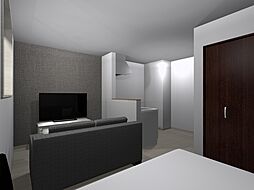 ドゥウェル信濃B棟 203 2階1LDKのリビング/ダイニング