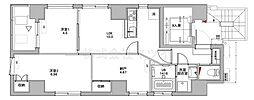 CORTESE音楽KOIWA 3LDKの間取図画像