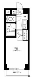 ジェイパーク駒沢 1階1Kの間取り
