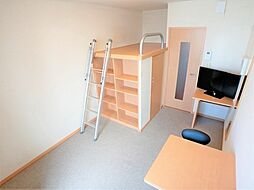 レオパレスプレシャス SRK 3階1Kのリビング/ダイニング