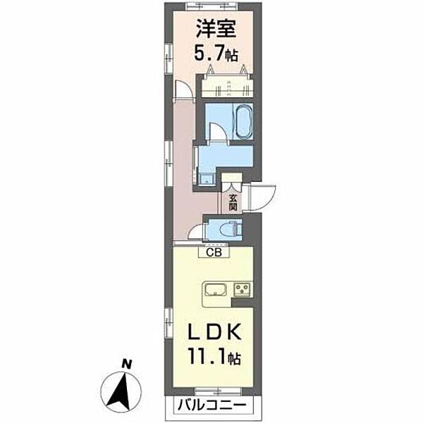 同じ建物の物件間取り写真 - ID:234024594994