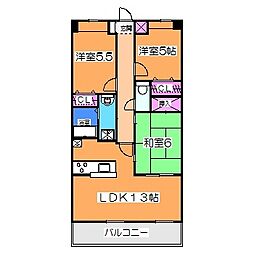 ルナ・ピエーナ泉北 3LDKの間取図画像