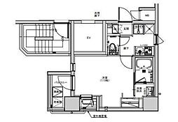 S-RESIDENCE綾瀬-rivie 1Kの間取図画像