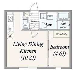 ＧＲＡＮ ＰＡＳＥＯ 池尻大橋 3階1LDKの間取り