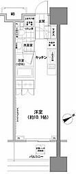 パークハビオ西新宿 ワンルームの間取図画像