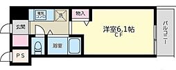 アイナレアビラ ワンルームの間取図画像
