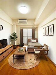 S-FORT船橋roots 6階1Kのリビング/ダイニング