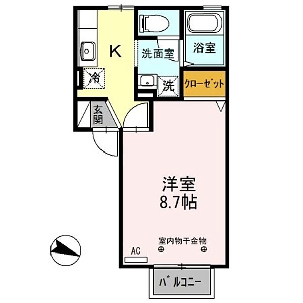 同じ建物の物件間取り写真 - ID:215002826959