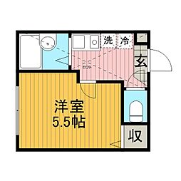 ミルコリーヌ弐番館 2階/202