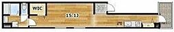 Ａｍｂｉｔｉｏｎ東尾久 2階ワンルームの間取り
