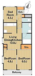 エトワール千代田 3LDKの間取図画像