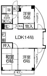 間取図画像 3LDK