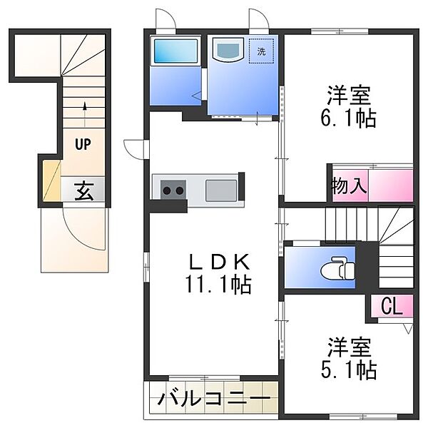 同じ建物の物件間取り写真 - ID:230028448821