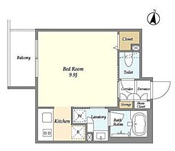 間取図画像 ワンルーム
