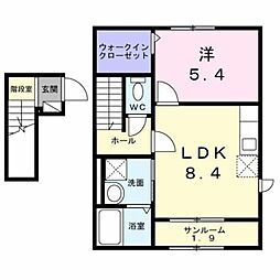 プラシード エイワン 2階/201