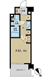 BLESS上池袋 1Kの間取図画像