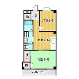 コークサンハイツ 2階