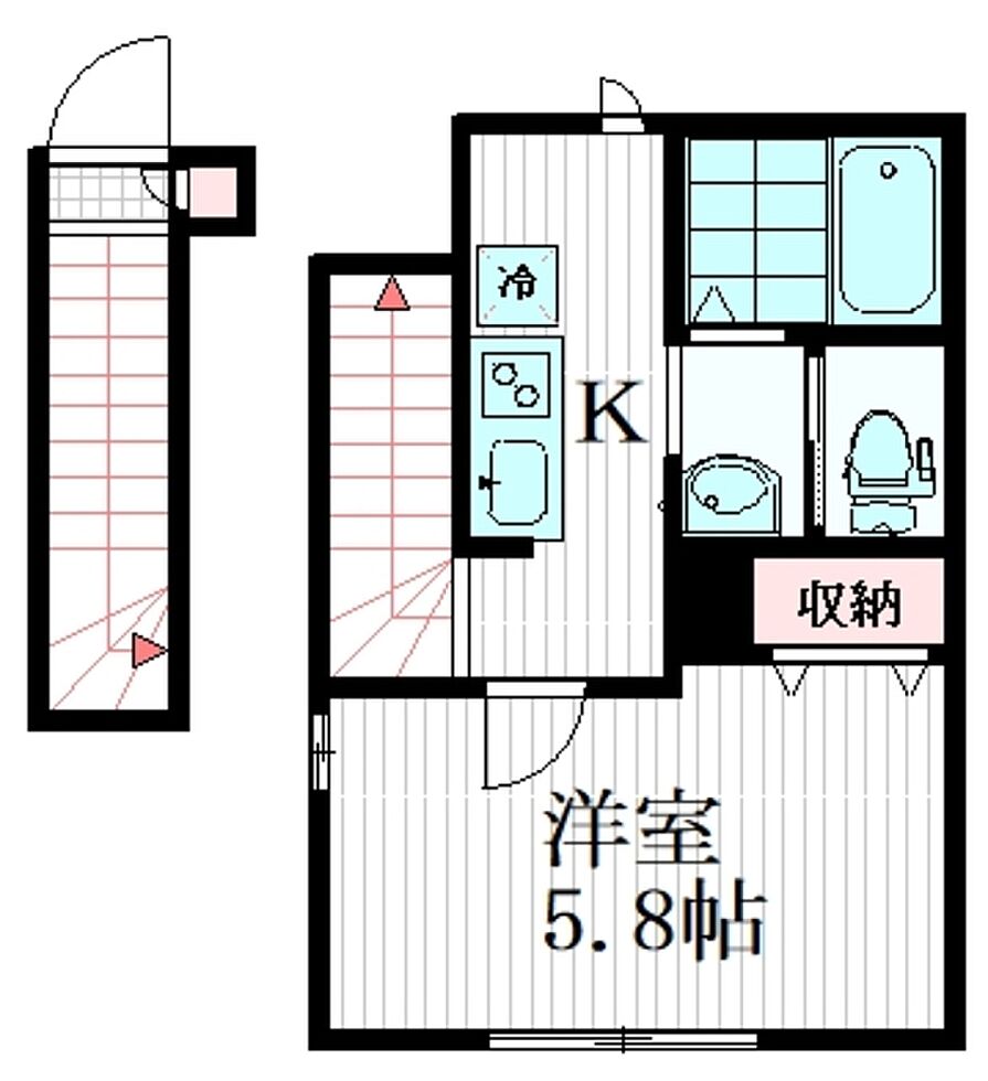 ホームズ Tenjin Ruby Hiroo 1k 賃料10 8万円 2階 26 29 賃貸アパート住宅情報