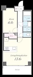 ENSEMBLE 1LDKの間取図画像
