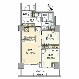 ミッドオアシスタワーズ　タワー棟 20階/2006
