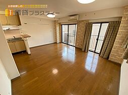 東京メトロ東西線 妙典駅 徒歩10分の賃貸マンション 3階1LDKのリビング/ダイニング