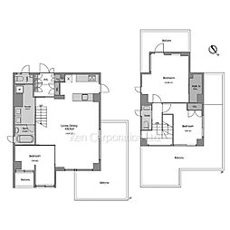 アーバンパーク代々木 3LDKの間取図画像