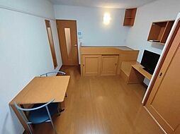 レオパレスシャンテB 1階1Kのリビング/ダイニング