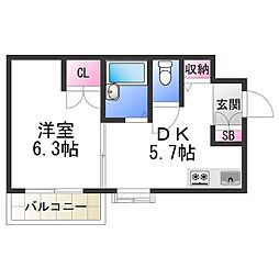 エトワールベガ長居公園 4階