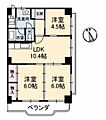 真締川ハイツ7階4.8万円