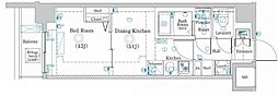 間取図画像 1DK