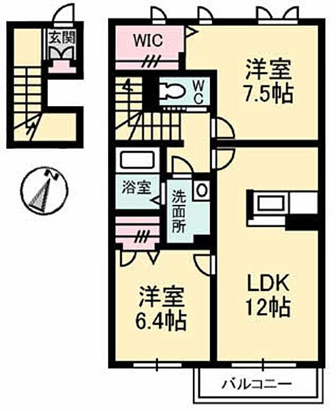 同じ建物の物件間取り写真 - ID:234022374719