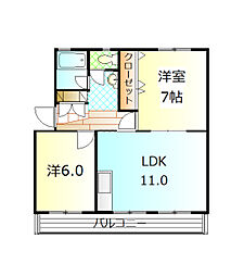 石原坂ハイツ 3階/-