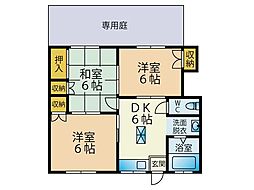 間取図画像 3DK