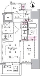 シーフォルム板橋3 6階1DKの間取り