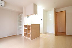 小田急小田原線 柿生駅 徒歩9分の賃貸アパート 1階1LDKのリビング/ダイニング