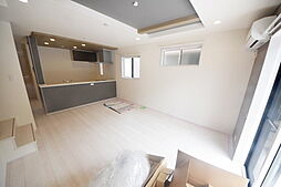 多摩都市モノレール 多摩動物公園駅 徒歩10分の賃貸一戸建て 2階3LDKのリビング/ダイニング