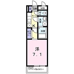 メルヴェーユ・セゾン 2階/-