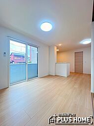 D-ROOM尾崎丁 1階2LDKのリビング/ダイニング